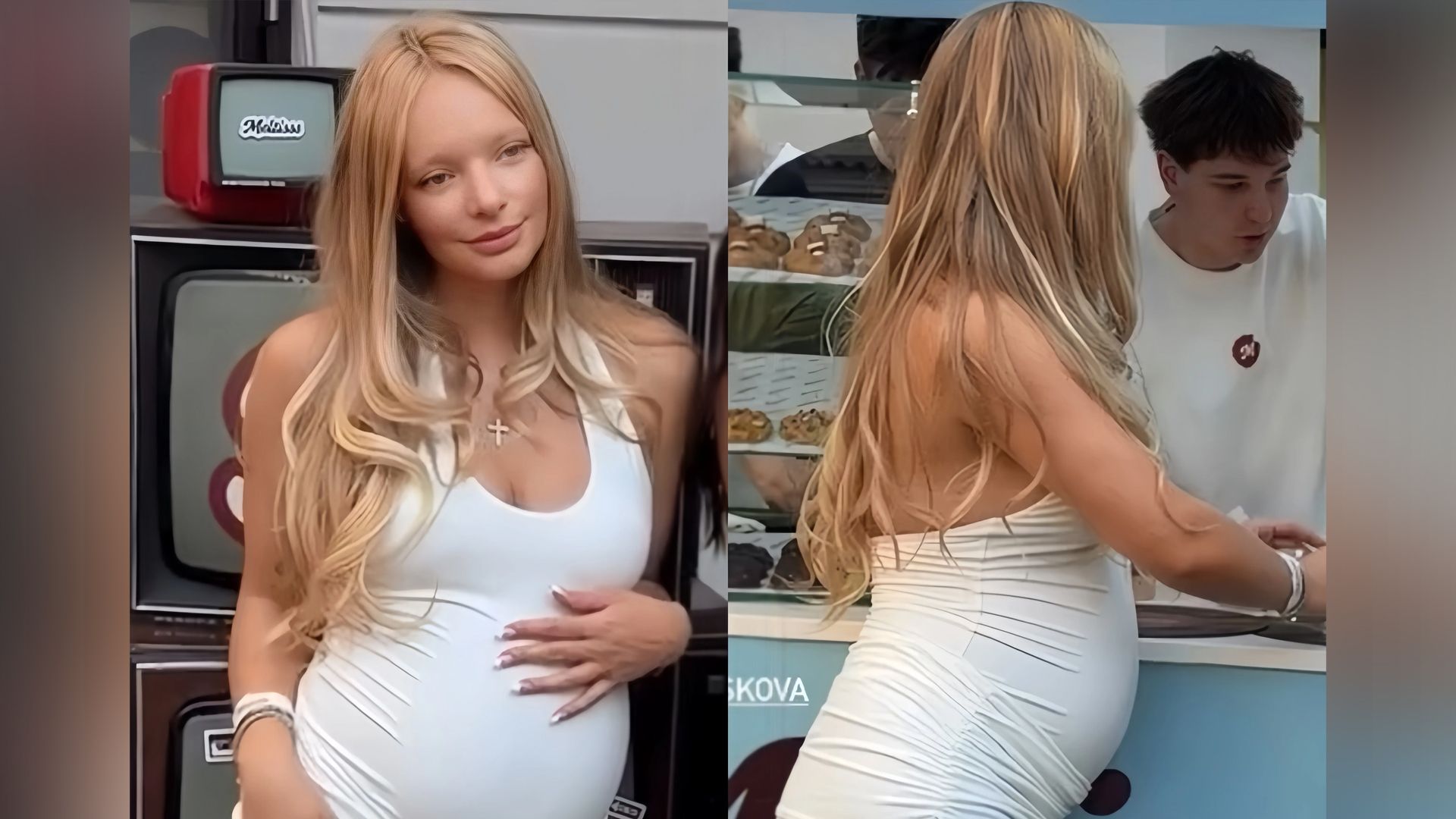 Беременная Лиза Пескова
