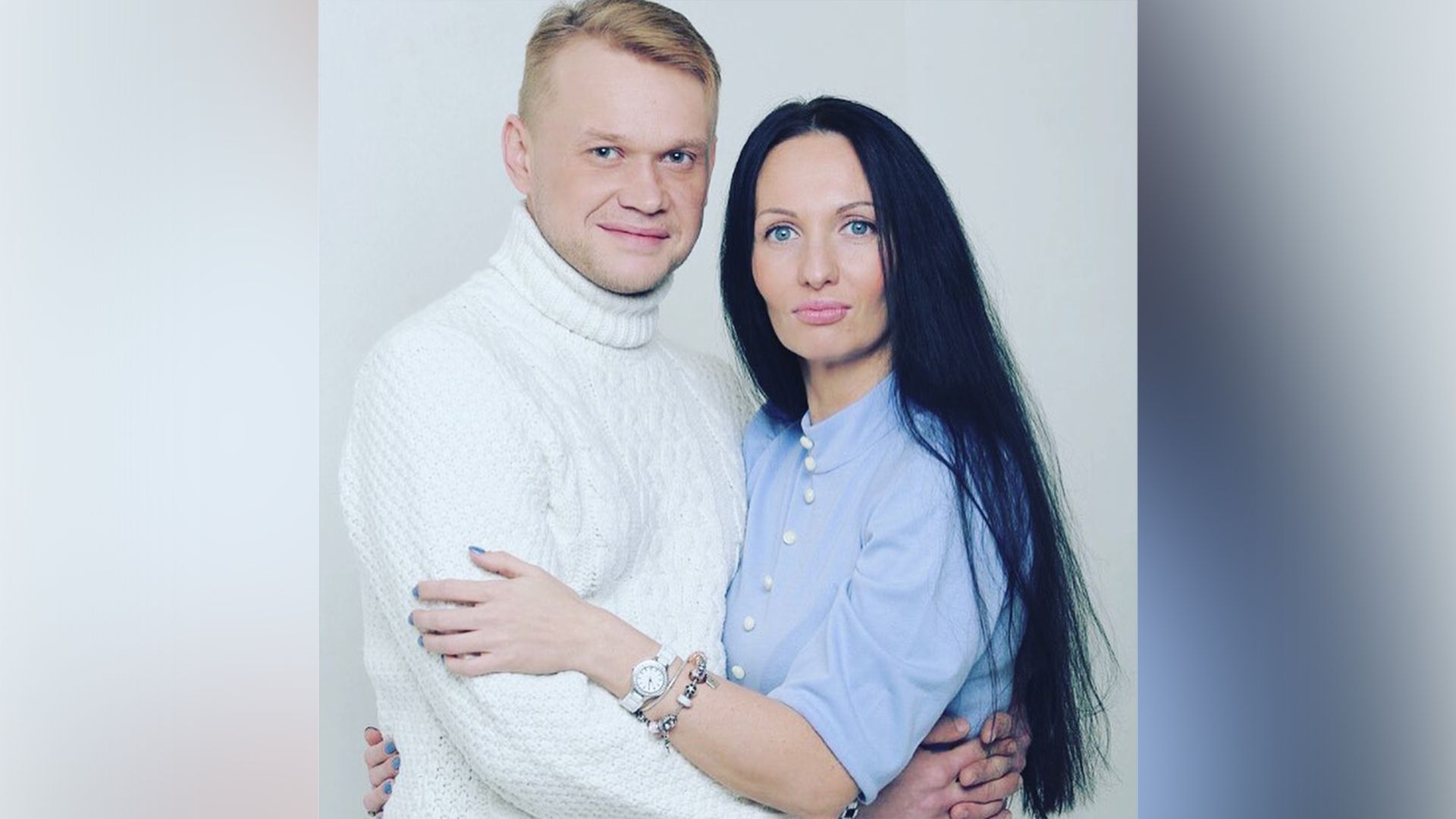 Актёр Яков Шамшин и Эмилия Шамшина