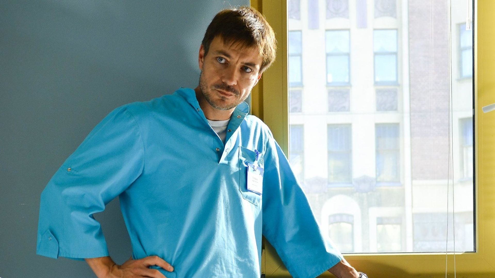 Кирилл Гребенщиков на съёмках сериала "Тест на беременность"