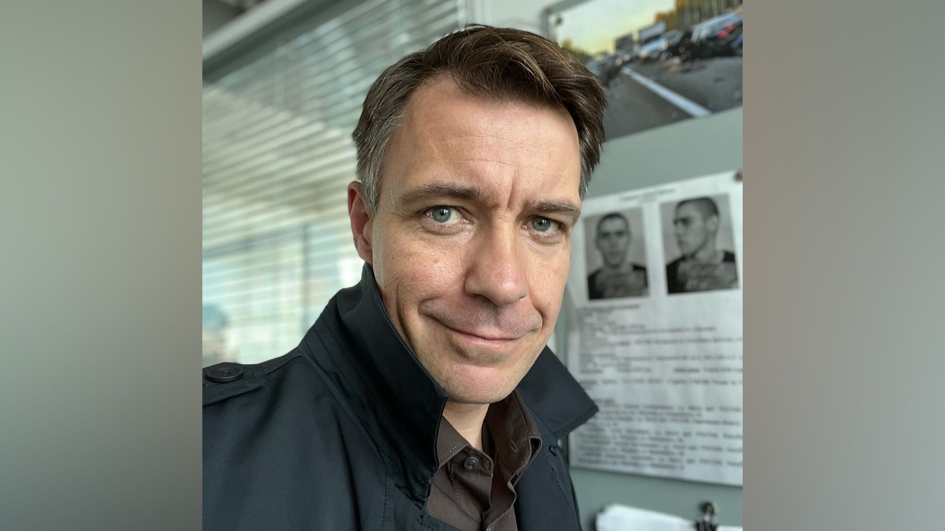 Кирилл Гребенщиков на съёмках сериала "Такси под прикрытием"