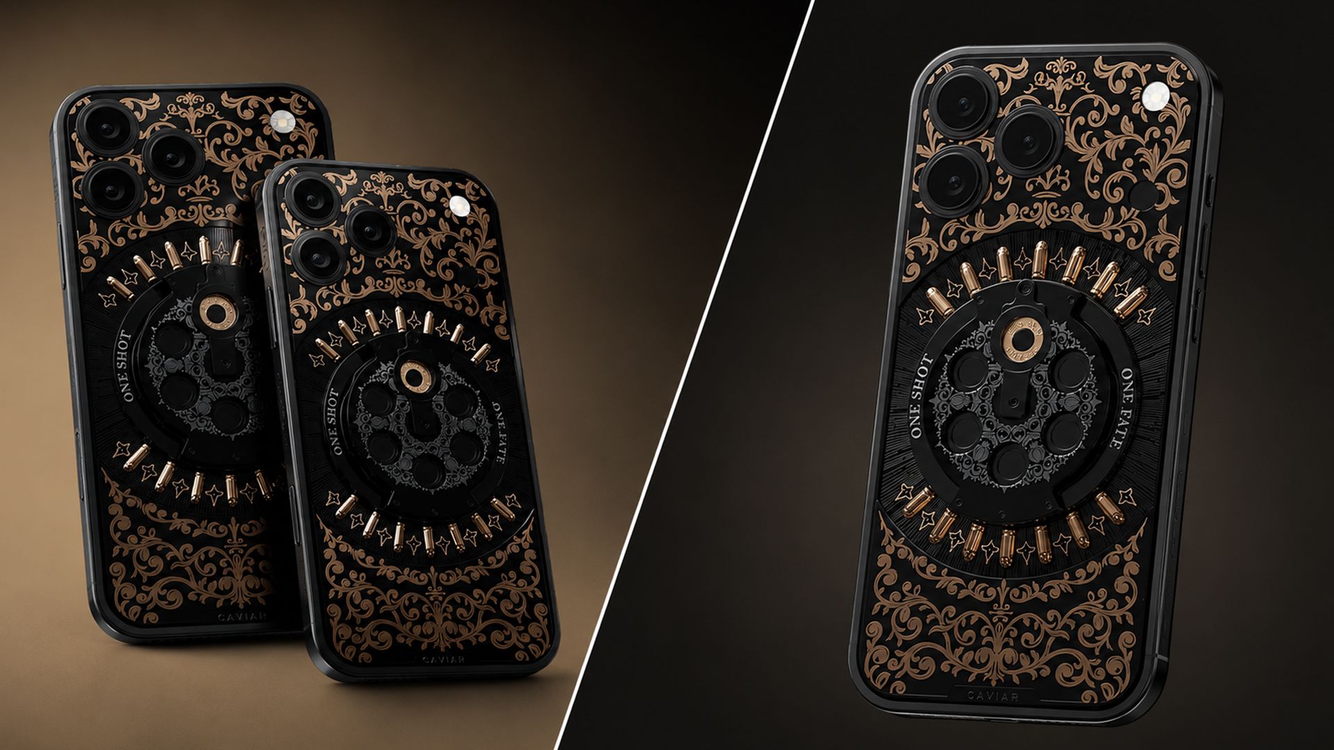 Caviar «Desperado: Russian Roulette» (iPhone 17 Pro)