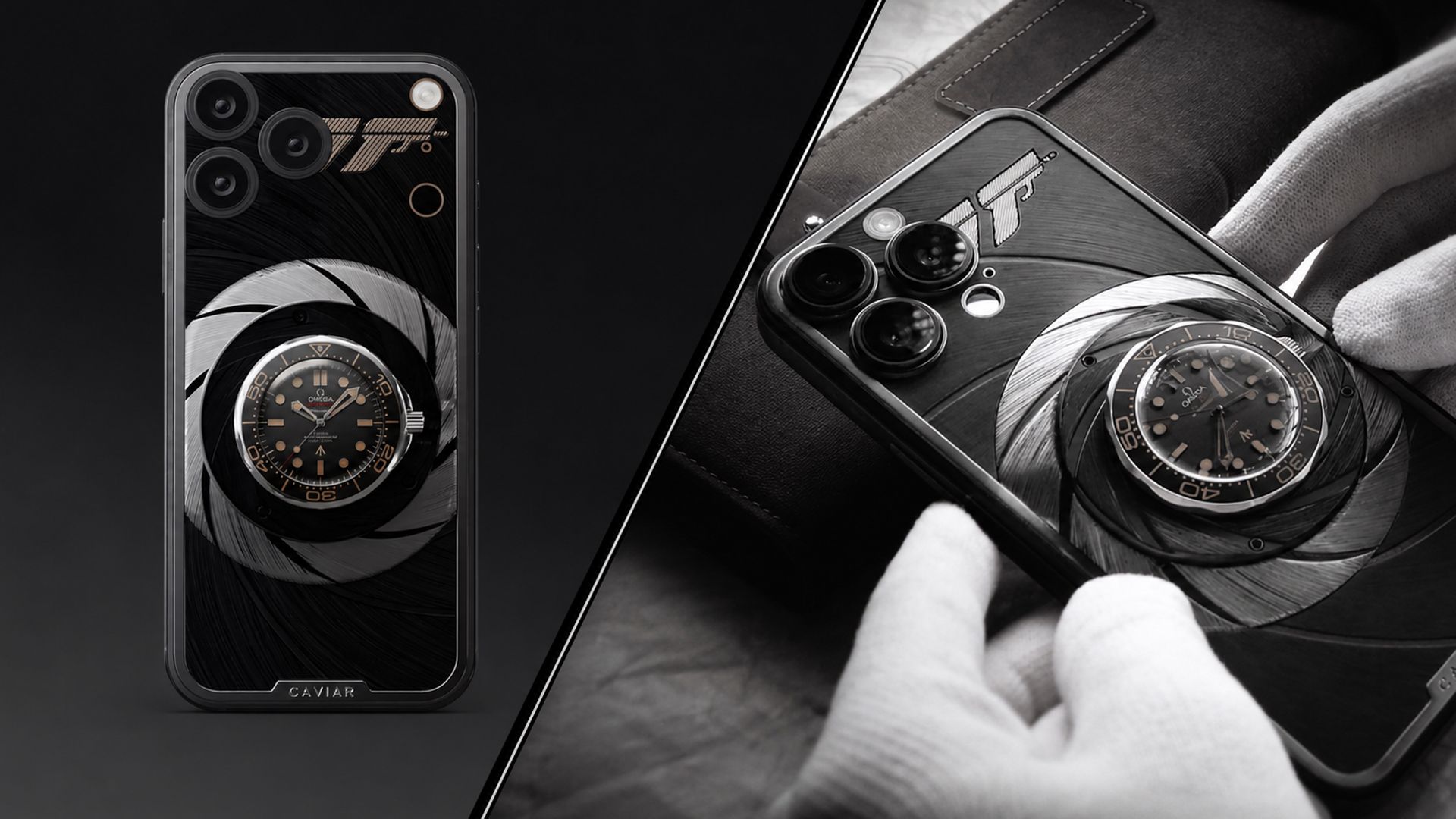 Caviar iPhone 17 «No Time to Die»
