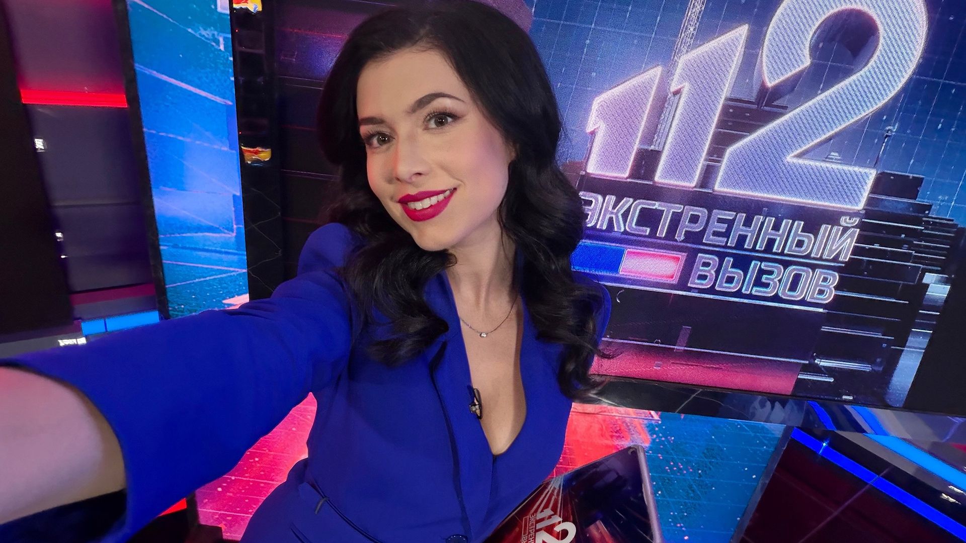 Телеведущая Виолетта Неклюдова