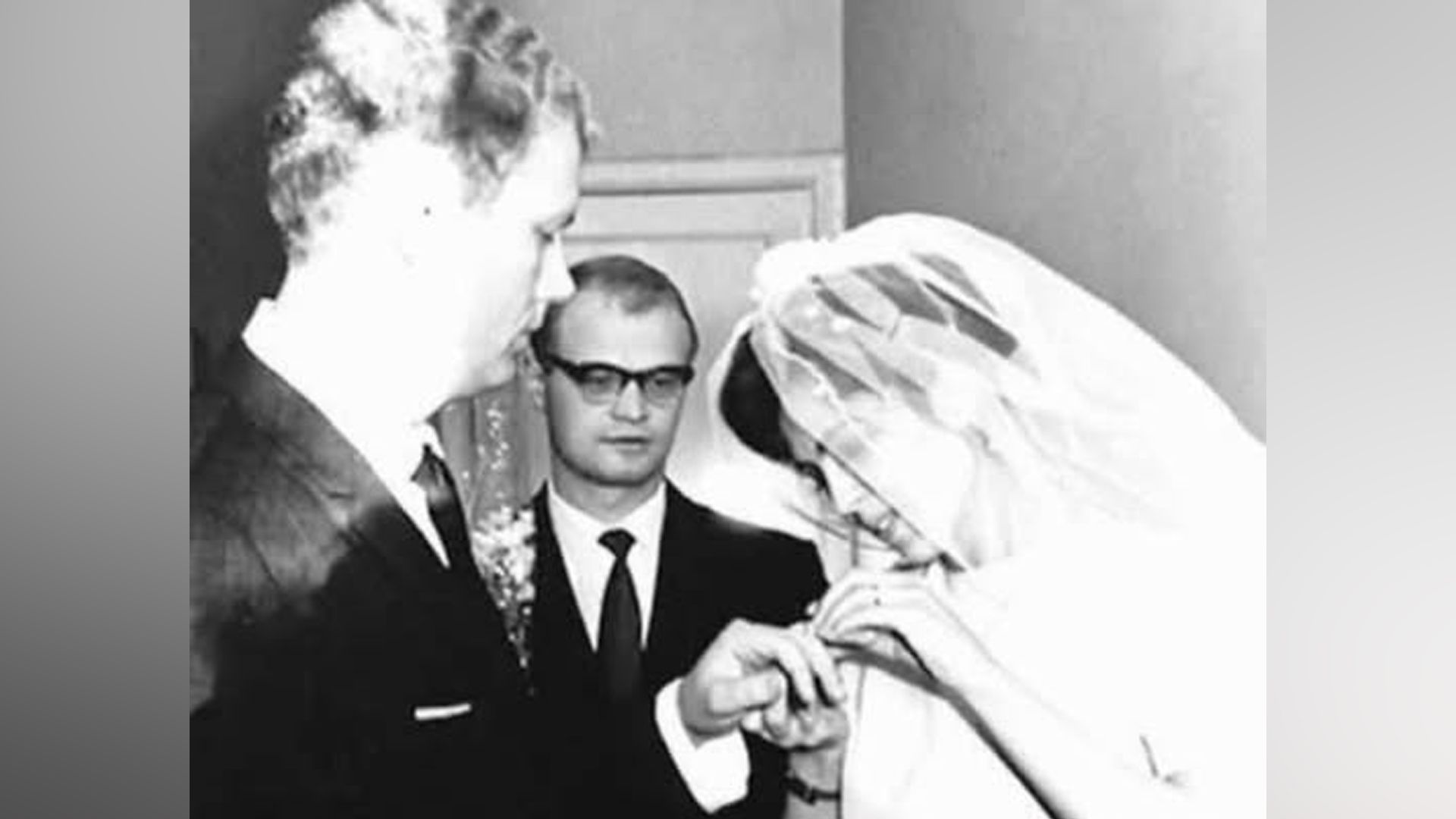 Свадьба Юрия Смирнова и Галины Гриценко
