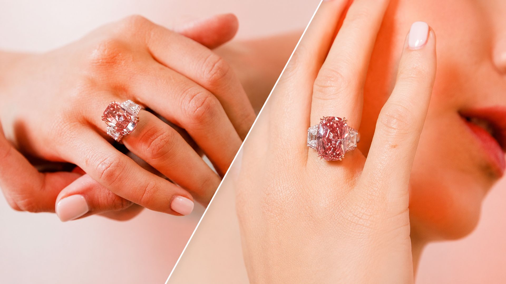 Кольцо с бриллиантом Williamson Pink Star
