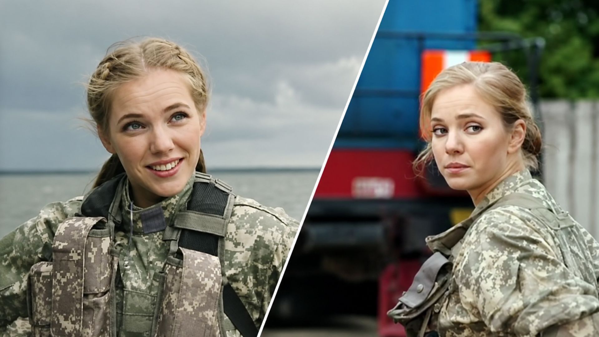 Дарья Циберкина в сериале "Морские дьяволы"