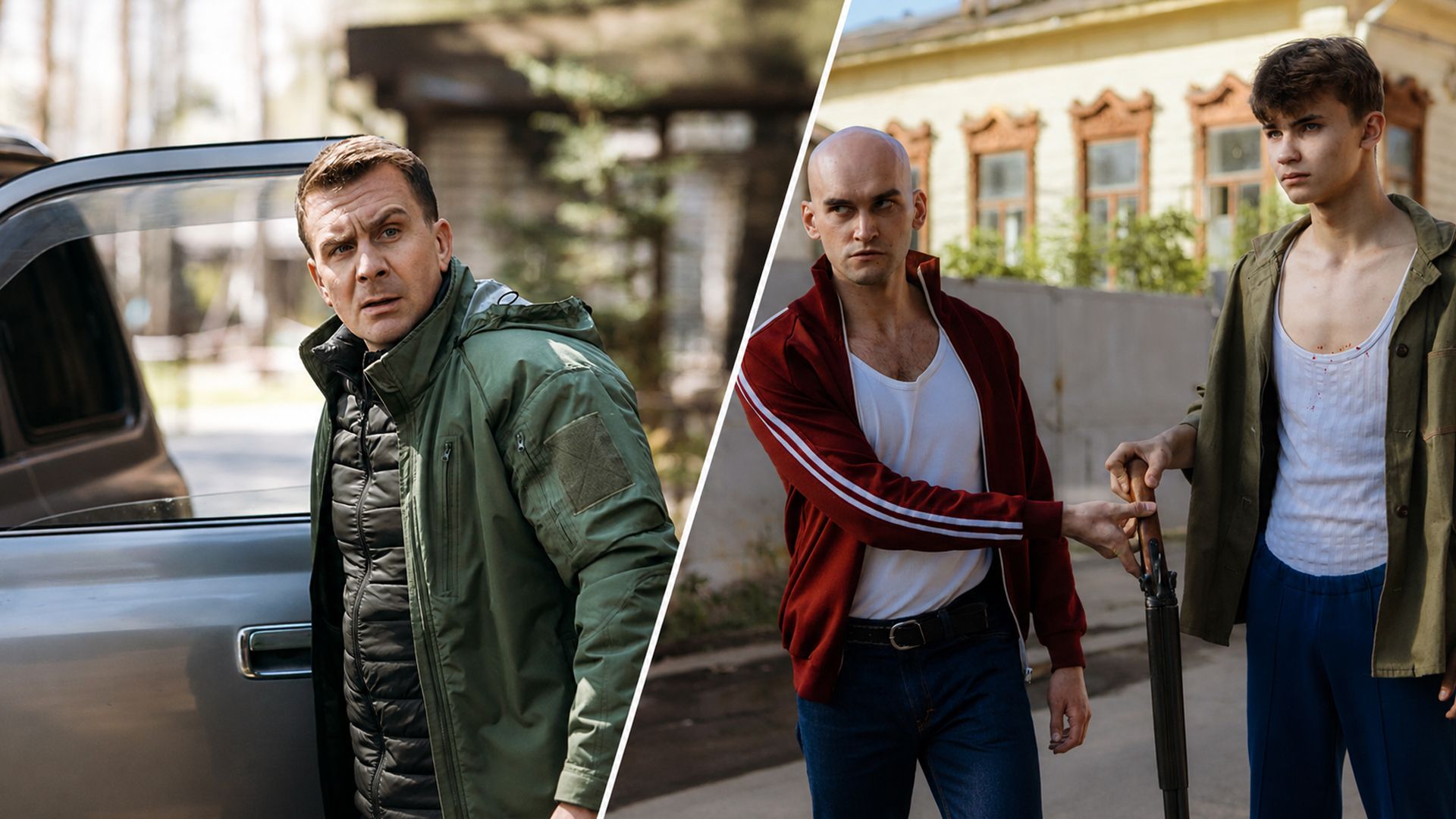 Фото со съёмок сериалов "Невский" и "Айда!"
