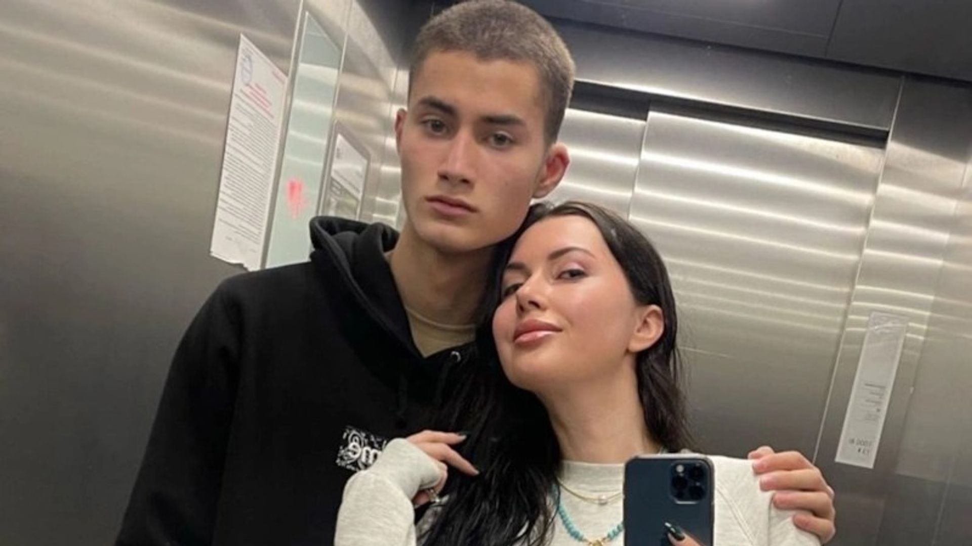 Маша Вебер с сыном