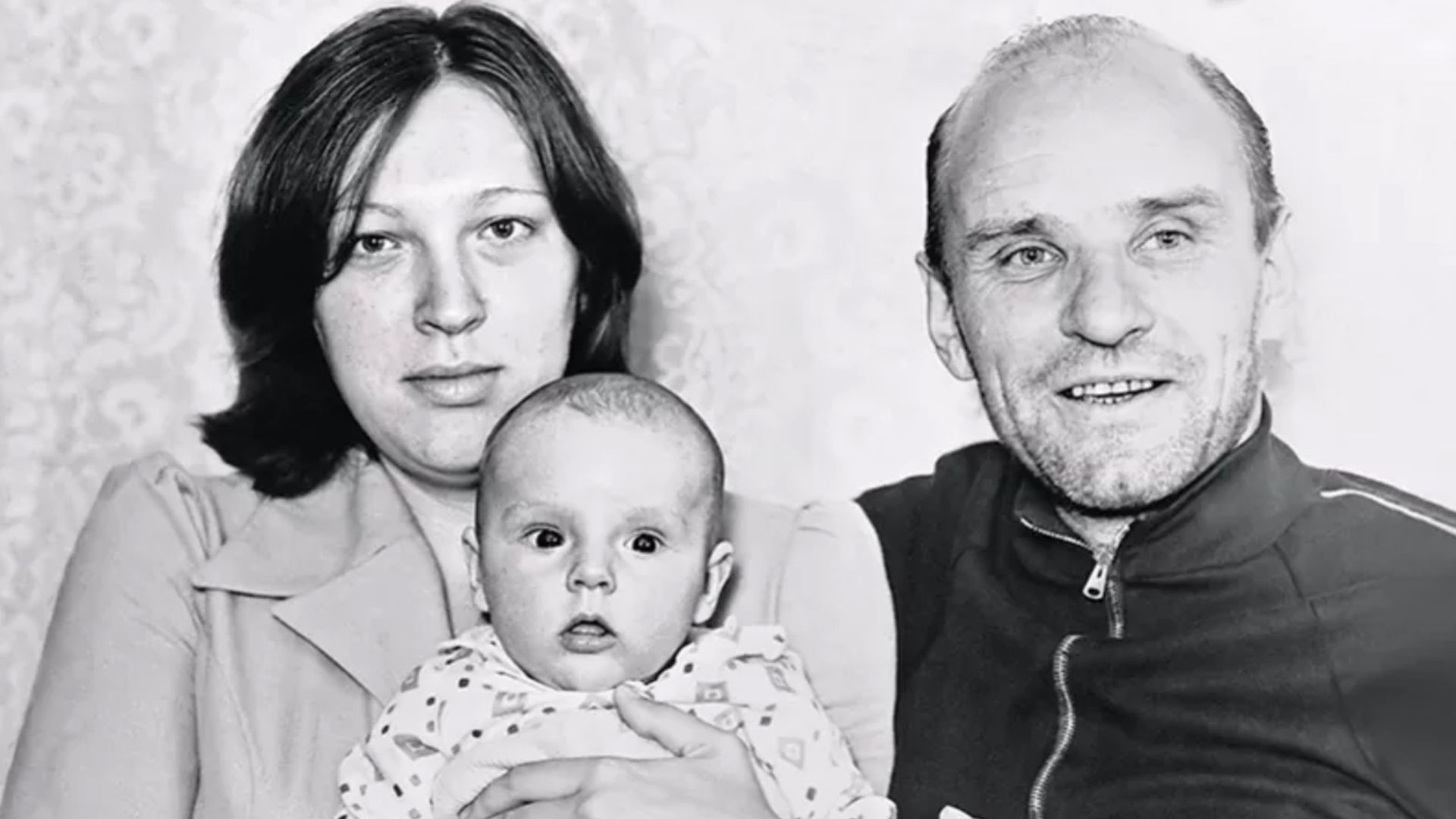 Анатолий Солоницын, его жена Светлана и их сын Алексей