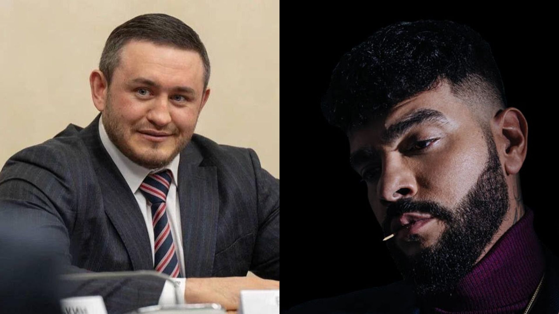 Общественник Виталий Бородин и рэпер Тимати