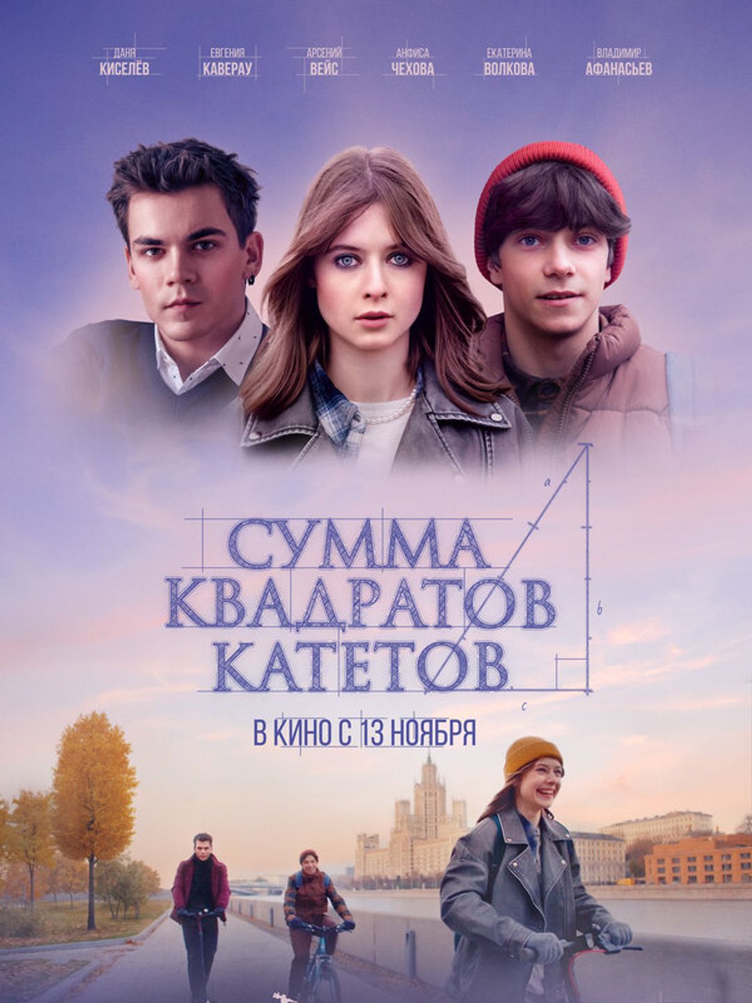 Сумма квадратов катетов