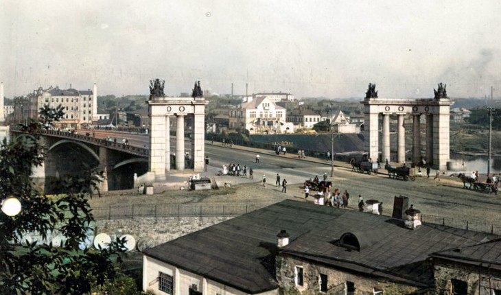 Вид на Бородинский мост