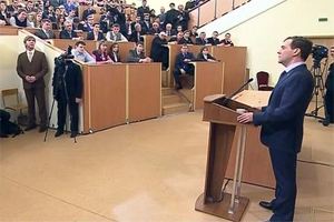 Дмитрий Медведев встретился со студентами