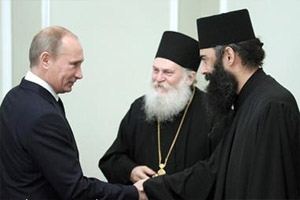 Премьер-министр на встрече с представителями Ватопедского монастыря