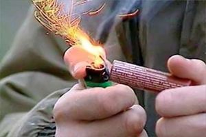 Следует помнить и о правилах пользования пиротехникой