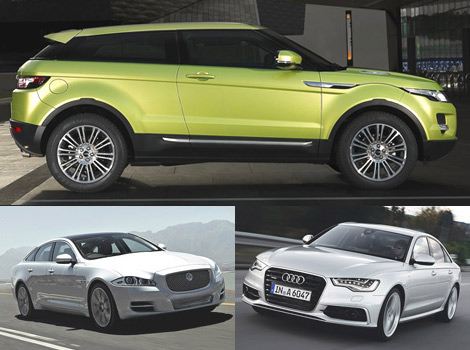 Лучший люксовый автомобиль:Range Rover Evoque, Jaguar XJ, Audi A6