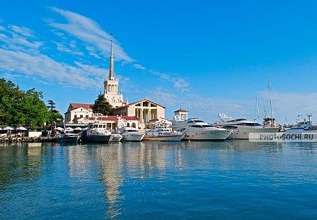 Морской вокзал в Сочи