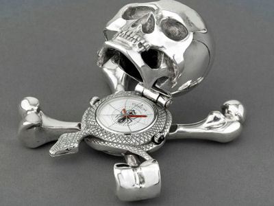 Corum Skull Clock
