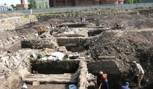 В Туле обнаружен старинный город