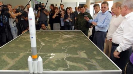 На строительство космодрома будет потрачено ~ 300 млрд рублей