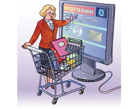 Все вещи в интернет-магазинах распределены по разделам: обувь, косметика, женская одежда и так далее.
