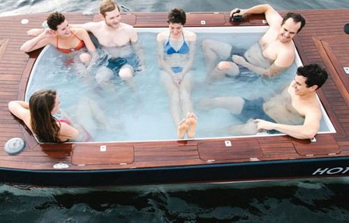 Hot Tub Boat