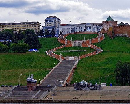 Нижегородская Чкаловская лестница