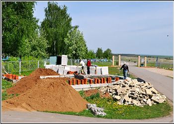 В Менделеевске начали строительство новой церкви