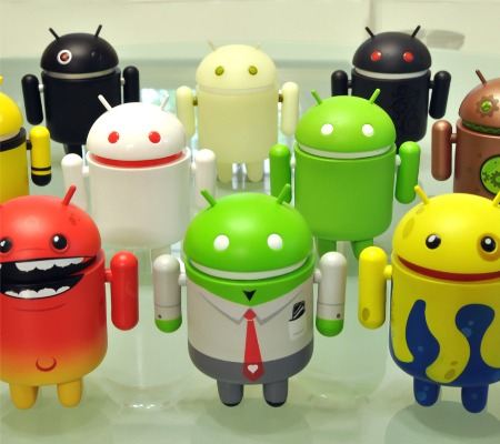 Android набирает популярность