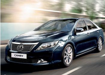Российские дилеры уже получили первые варианты обновленного седана Toyota Camry