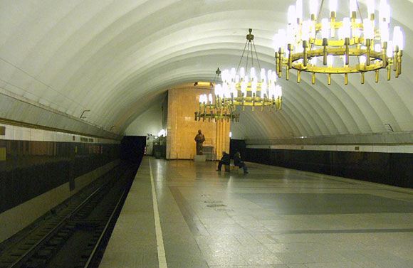 Фото: станция метро Черная Речка
