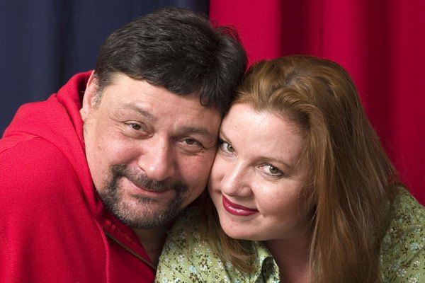Актер Дмитрий Назаров со второй женой Ольгой Актер Дмитрий Назаров со второй женой Ольгой