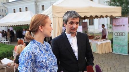 Актриса Дарья Мороз с мужем Константином Богомоловым Актриса Дарья Мороз с мужем Константином Богомоловым