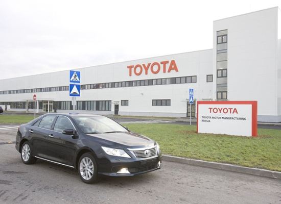 Производство машин Toyota Camry в Петербурге выросло на 25 процентов Производство машин Toyota Camry в Петербурге выросло на 25 процентов