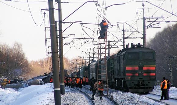 30 вагонов с углем сошло с рельсов в Челябинской области