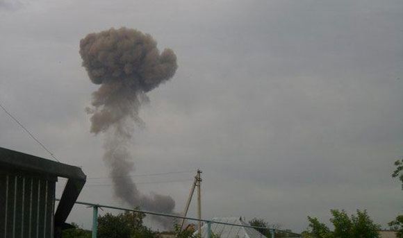 На складе Минобороны в Забайкалье взорвались боеприпасы