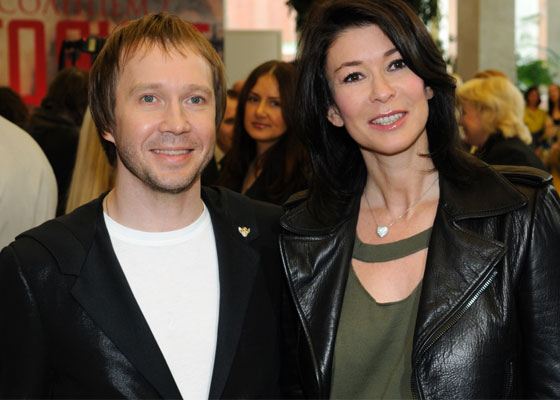 На фото: Евгений Миронов и Ольга Слуцкер