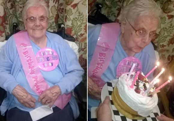 Агнес Фентон из Шотландии продолжает пить джин и в 105 лет