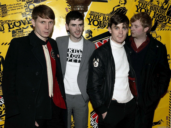 На фото: группа Franz Ferdinand