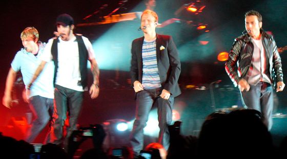 Backstreet Boys выступает без Ричардсона