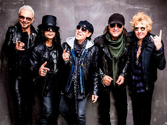 На фото: группа Scorpions