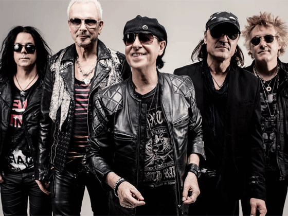 На фото: группа Scorpions