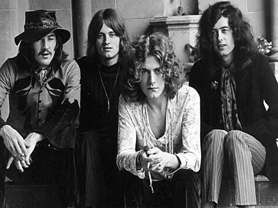 На фото: группа Led Zeppelin