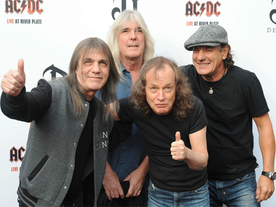 На фото: группа AC/DC