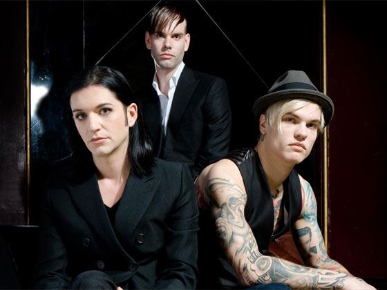 На фото: группа Placebo На фото: группа Placebo